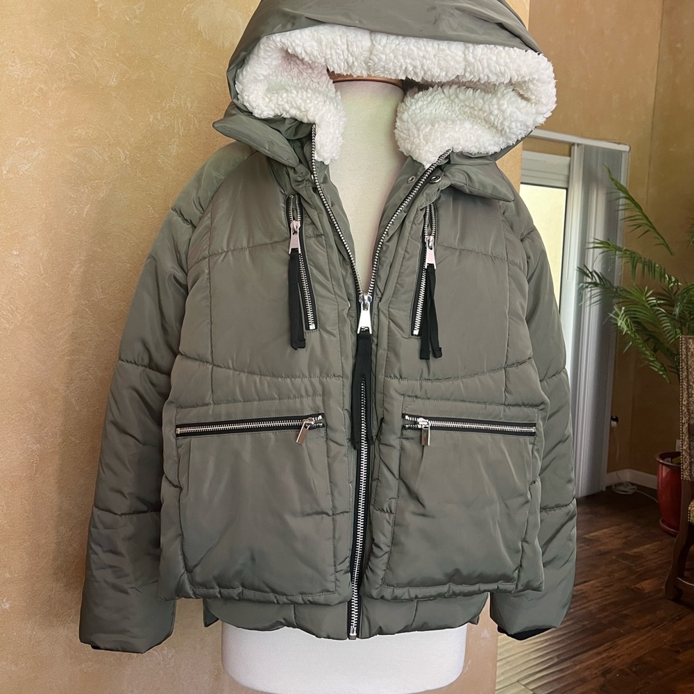 7 for all Mankind green jacket